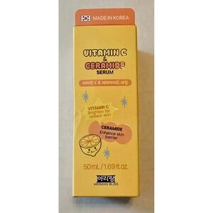 Arirang Bliss Vitamin C & Ceramide Serum 50ml Brightening K-Beauty Made in Korea